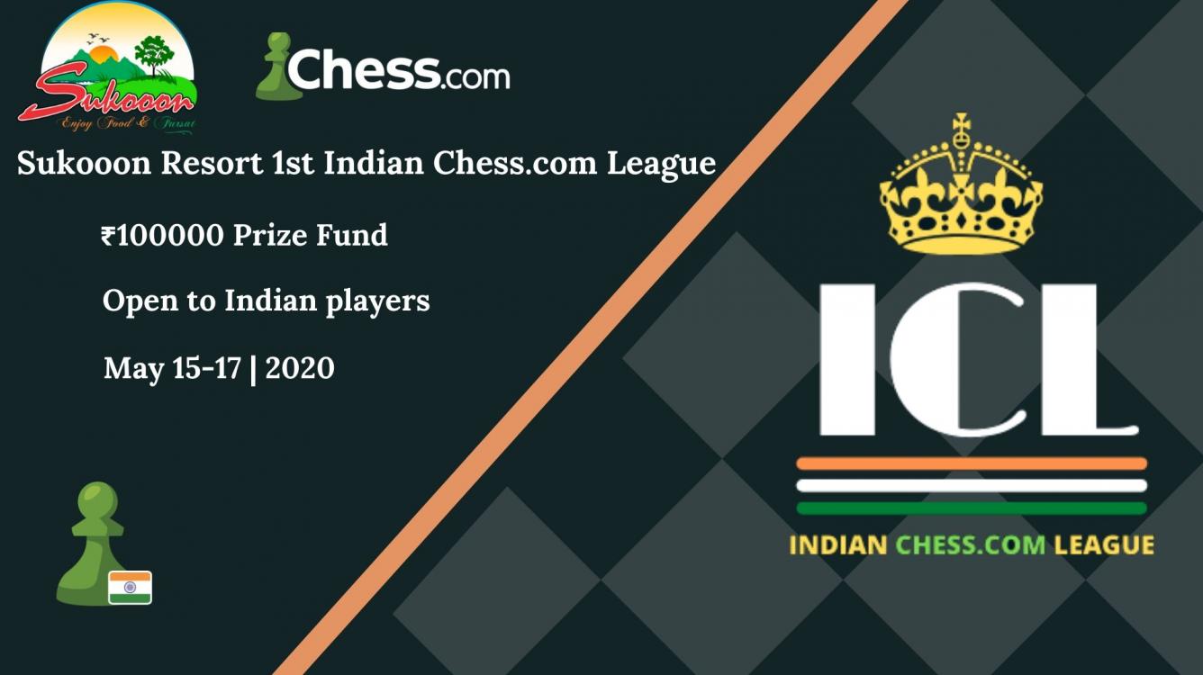 Pairings Revealed For Sukooon Resort 1st Indian Chess.com League