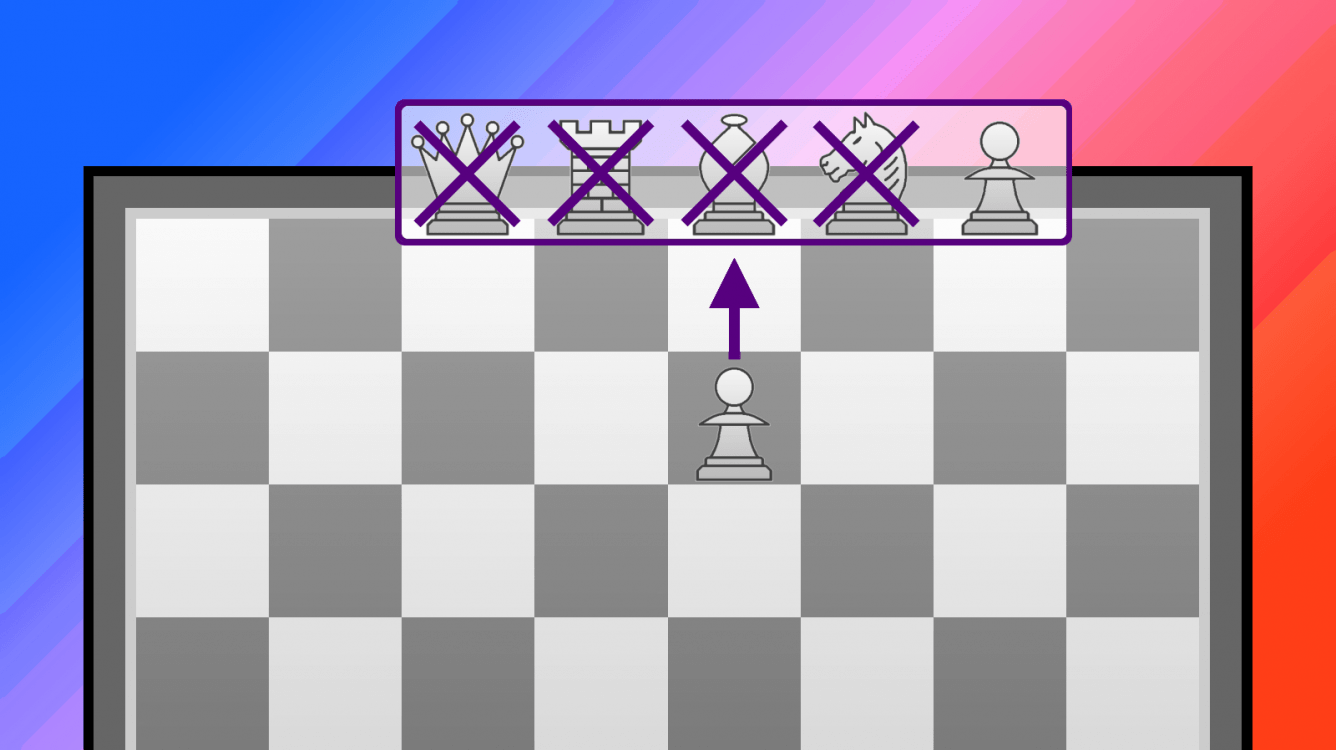 What if a pawn could “promote” to a pawn?