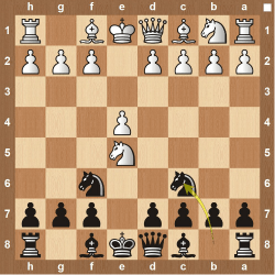 Trap 2: Stafford Gambit with e5