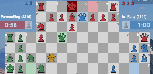 How to Play 4 Players Chess? Free For All 
