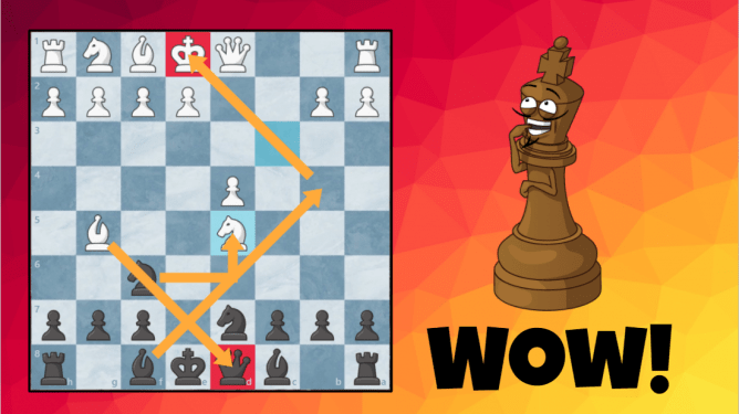Trap Queen in 4 Moves, Chess Opening Traps
