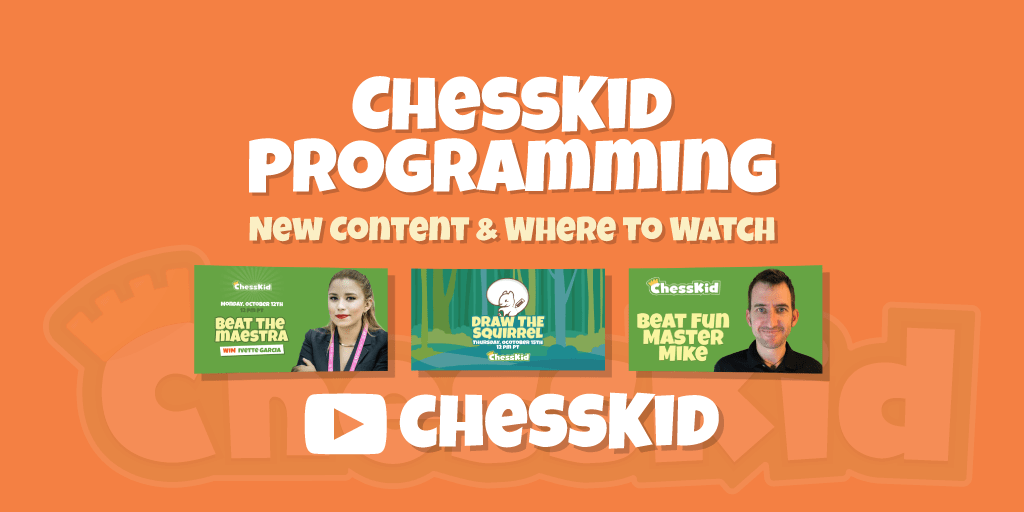 New on ChessKid TV: Where & What to Watch!
