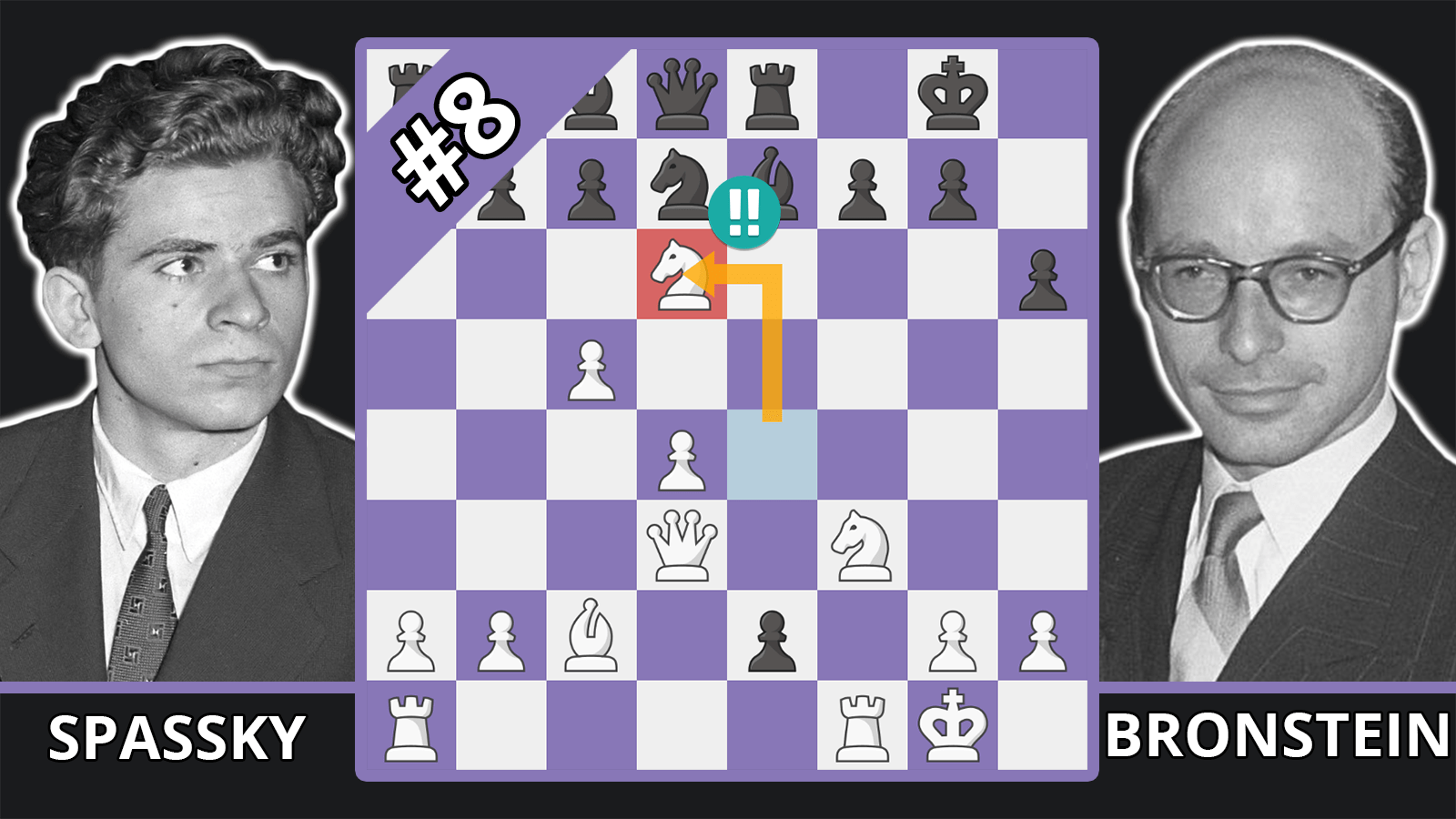 Chess.com on X: ♖ In 1960, Boris Spassky and Bobby Fischer faced off in a  game that would be the beginning of their friendship. ♖ Watch us break down  the game move