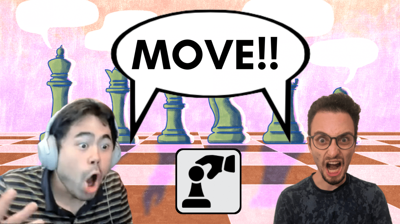 Hikaru and GothamChess Tell You to MOVE, a Chrome Extension for