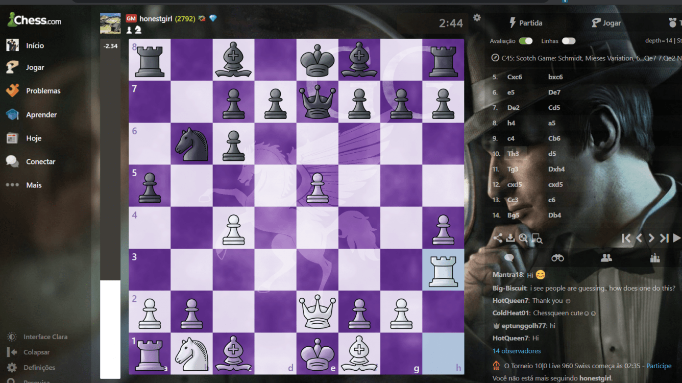 Legit Random Chess Match - FlyorDie.com - Jogando Forte Nos Cavalos. 