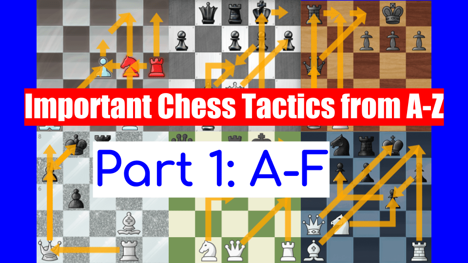 Important Chess Tactics from A-Z  - Part 1: A-F