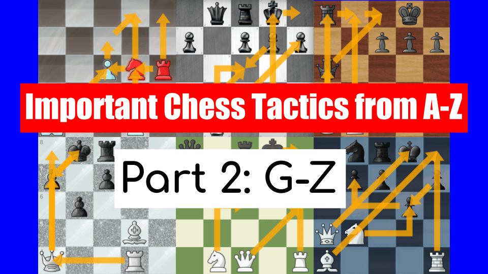 Important Chess Tactics from A-Z  - Part 2: G-Z