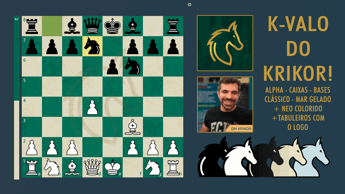 A partida imortal do GM Krikor, #xadrez