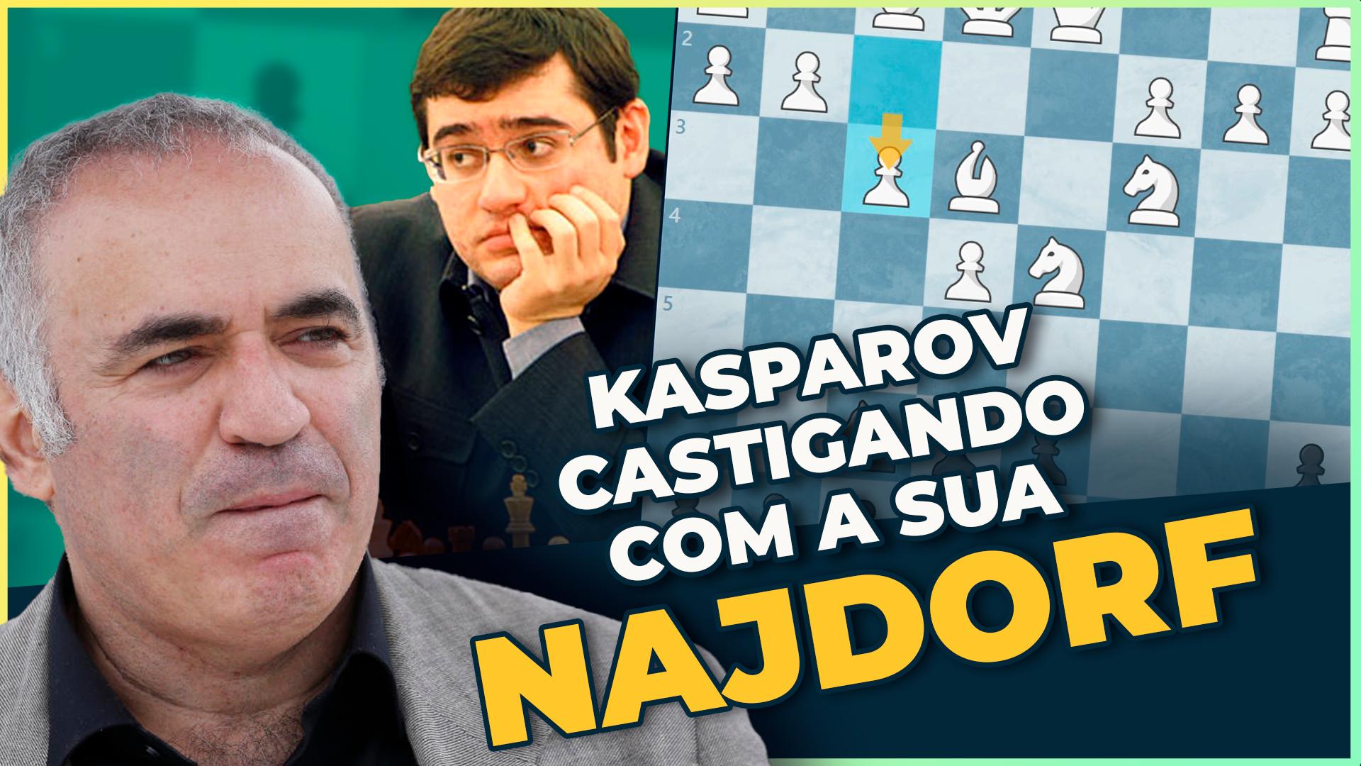 A partida mais importante da vida do Kasparov