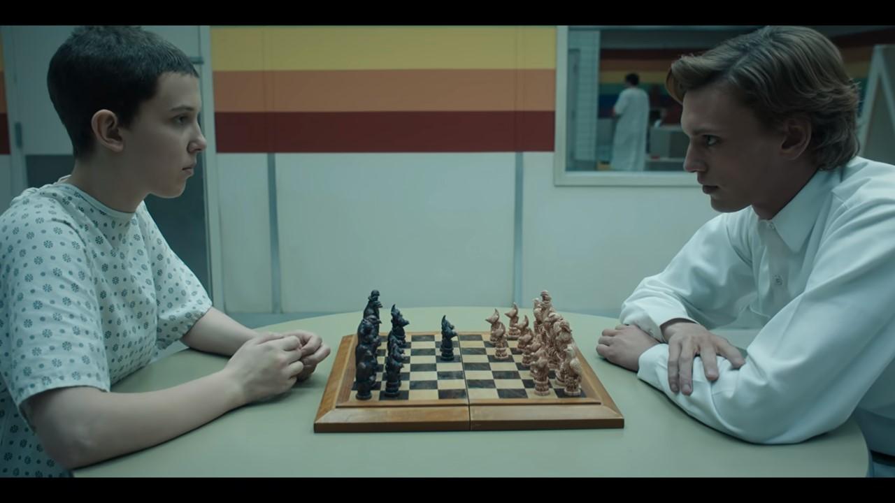Chess in Stranger Things Season 4