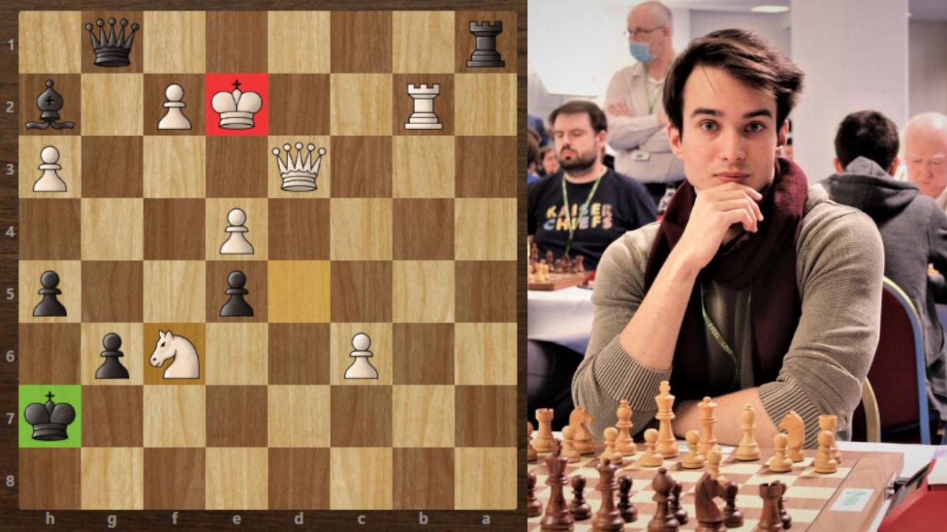 Checkmate attack | round 5 of Vezerkepzo June IM | Nemeth-Turzo