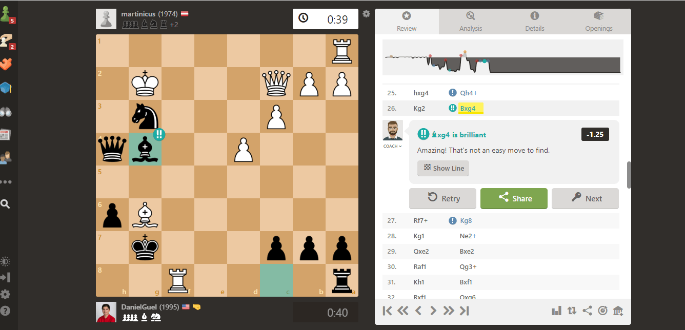 I Played Three Brilliant Moves in One (blitz) Game!!!
