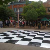 Human Chess - Nakamura v Finegold - Photos Sean Trani