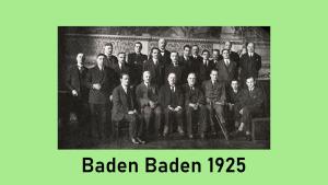 Baden Baden 1925