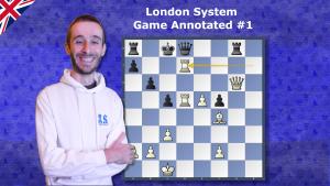 London System - How to attack the King - Game Annotated #1
