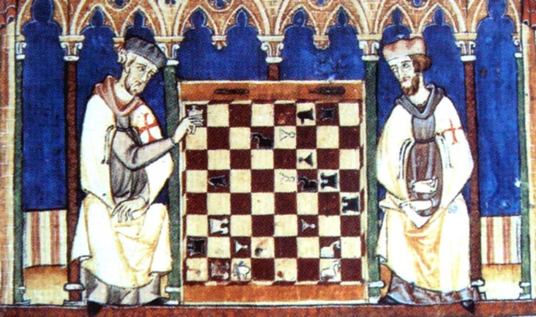 Museu do Xadrez - Temos mais um desafio de xadrez para si! Neste tabuleiro,  qual será a melhor jogada para as brancas? Partilhe a sua opinião e convide  os seus amigos a