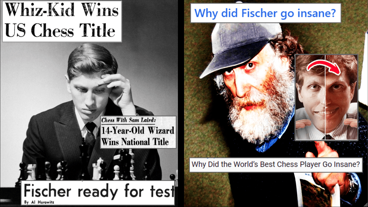 What was Bobby Fischer's rating per age from his first chess game to the  time he retired? - Quora