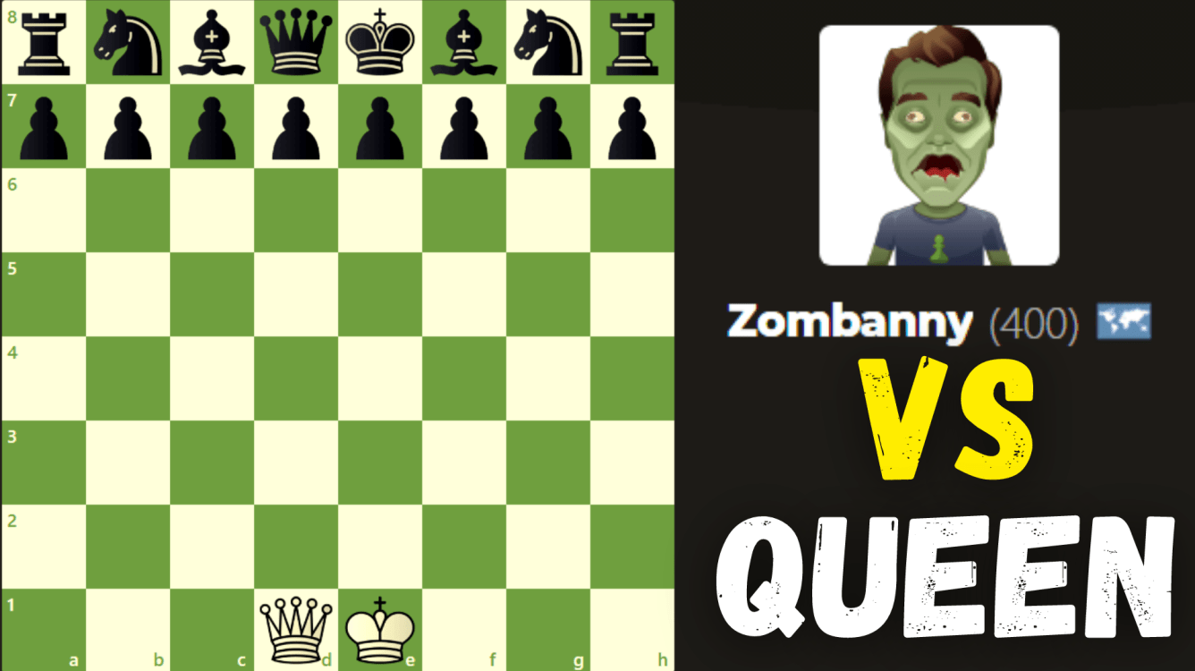 Can I Beat Zombanny Bot With ONLY QUEEN | New Bots on Chess com