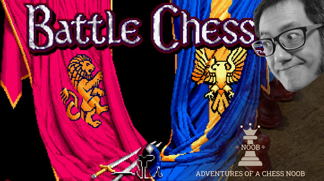 BATTLE CHESS (DOS) vs chess noob!