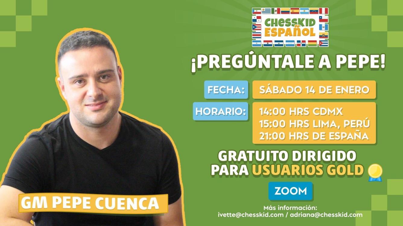 Conferencia ¡Pregúntale a Pepe Cuenca!