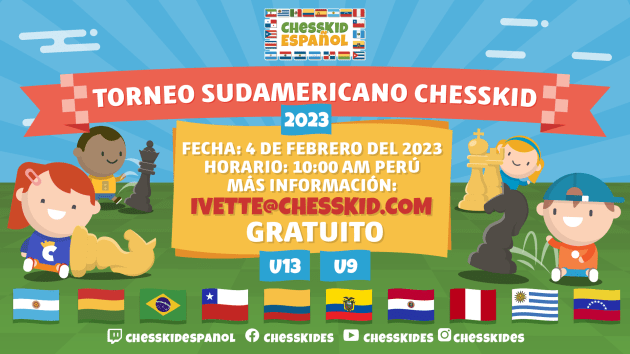 Torneo Sudamericano ChessKid Español 2023