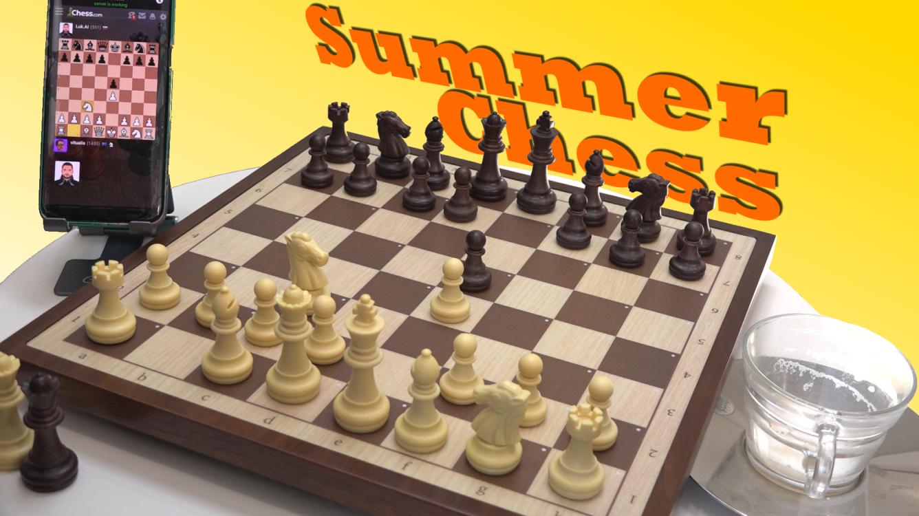 ♟️ Chessnut Air | Vienna Game DESTROYS Luk.AI bot! | Summer Chess