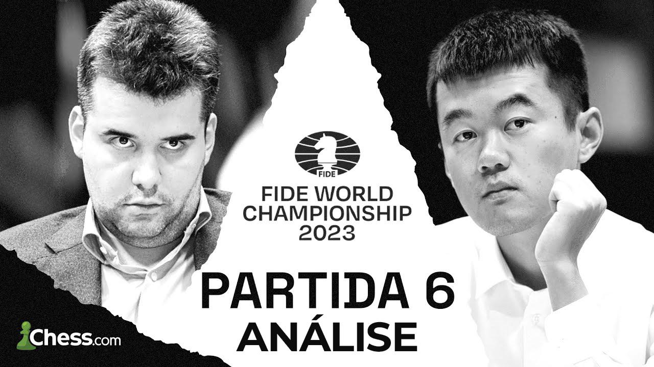 O Dragão Chinês ataca novamente e consegue empatar no Campeonato Mundial de Xadrez  2023 - Xadrez Forte