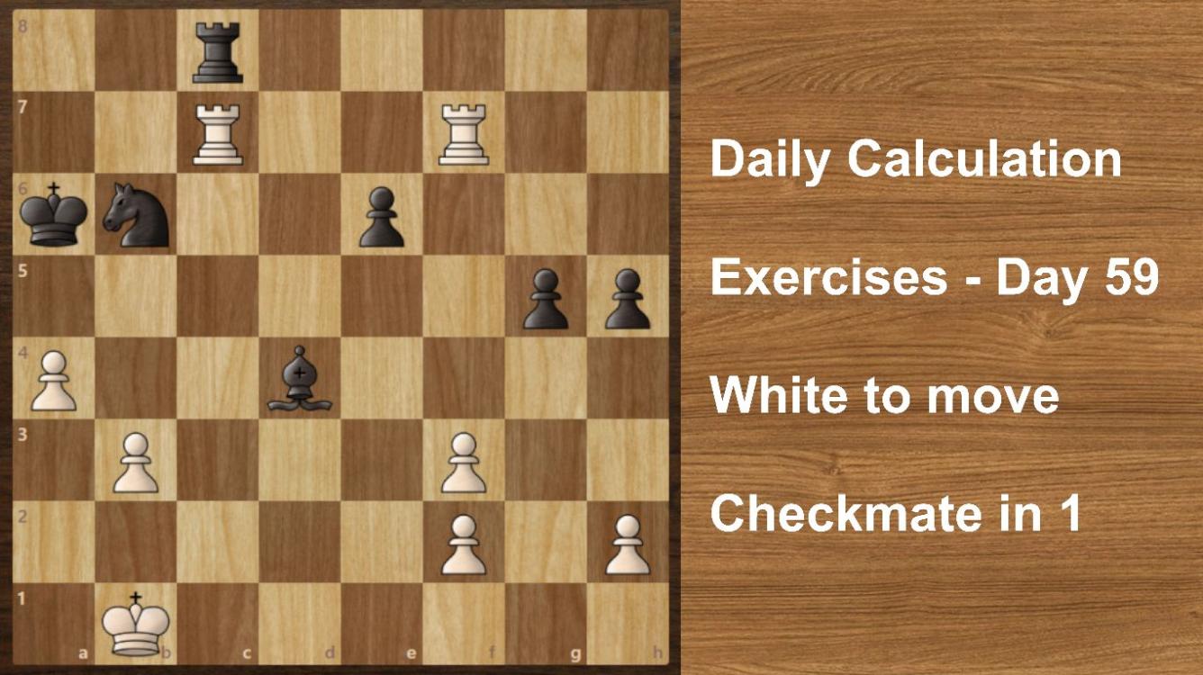 Daily Calculation Exercises - Day 59 | Panov Attack Endgame
