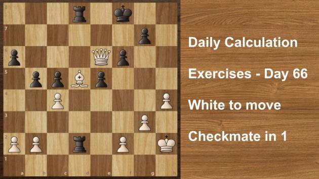 Daily Calculation Exercises - Day 66 | Catalan Opening Checkmate