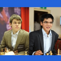 GM Anish Giri DEFEATS Magnus Carlsen. #chess #checkmate #chesstok #aje