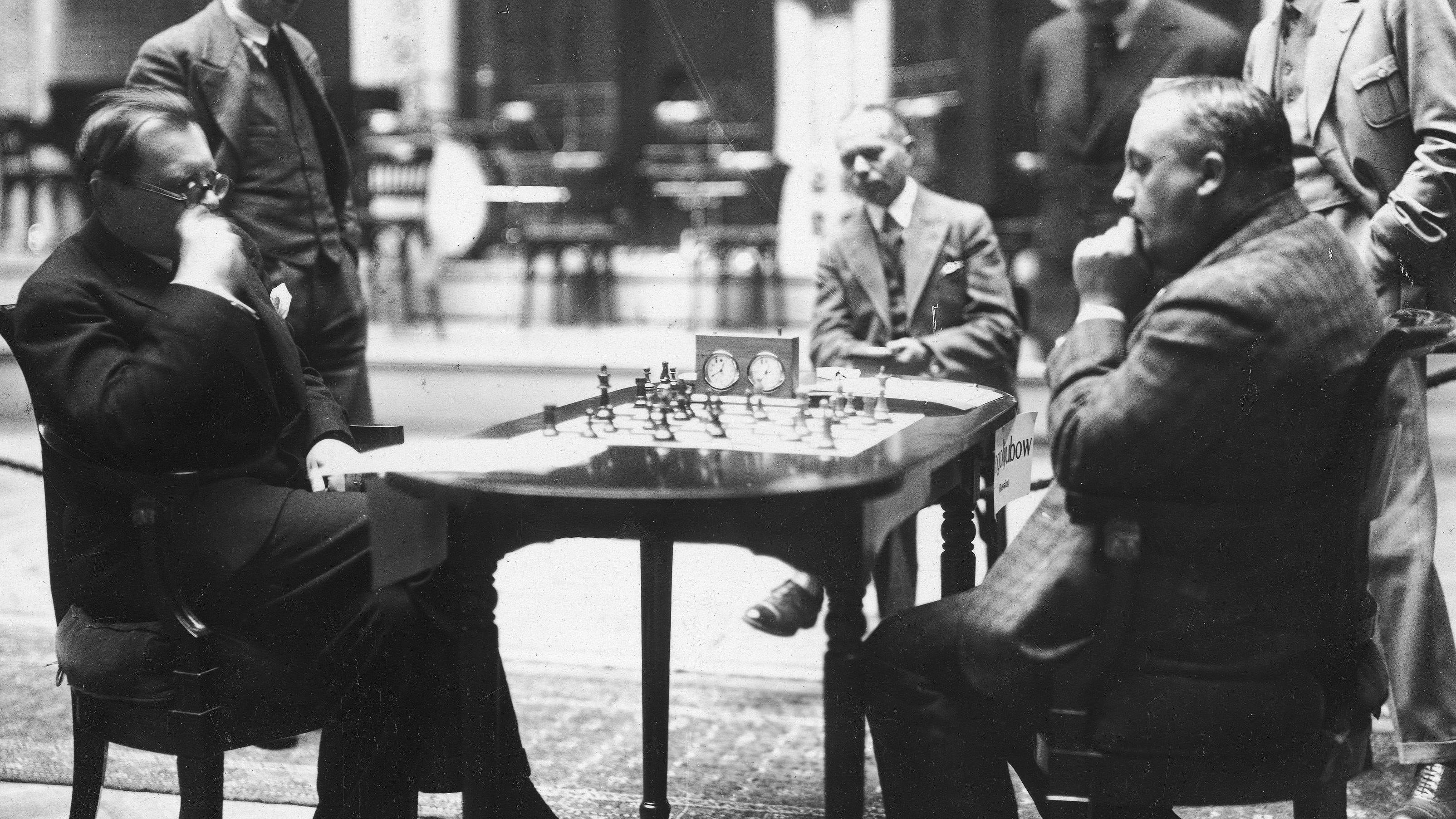 Alekhine At San Remo 1930. One Of Chess History's Greatest