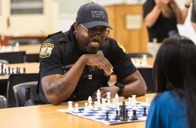 What Happens When Police Officers Sponsor A Chess Club For Kids?