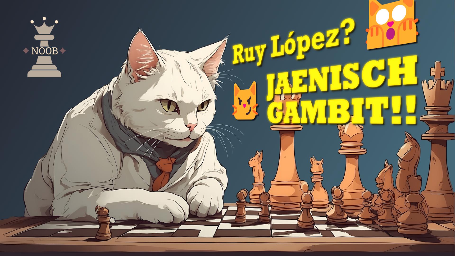 Jaenisch Gambit destroys the Ruy Lopez Opening! – Adventures of