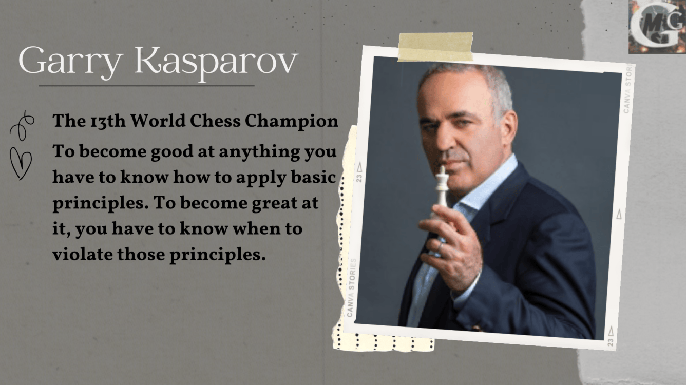 Garry Kasparov - The 13th World Chess Champion