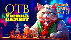 Vienna Gambit | BRILLIANT OTB Tournament Win! ⚡ Quick Wins #79