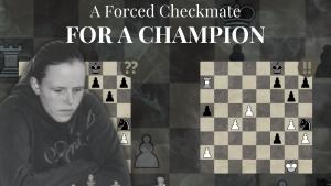 A Forced Checkmate for a Champion