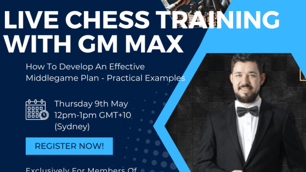How To Develop An Effective Middlegame Plan - FREE Live Training