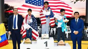 Ayansh Guntaka from the USA is World Champion under 9 years old 🥇🏆!!!