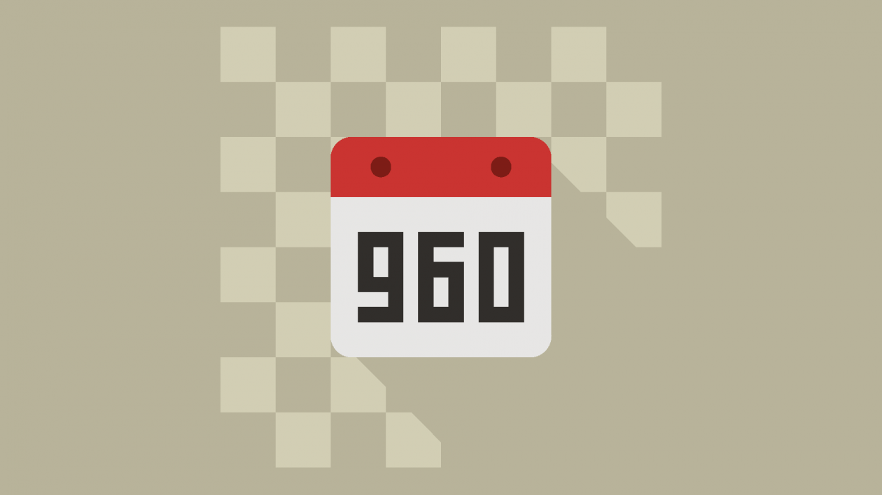Xadrez De Xadrez 960 Com Colocação Aleatória De Peças Num