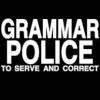 the grammar police