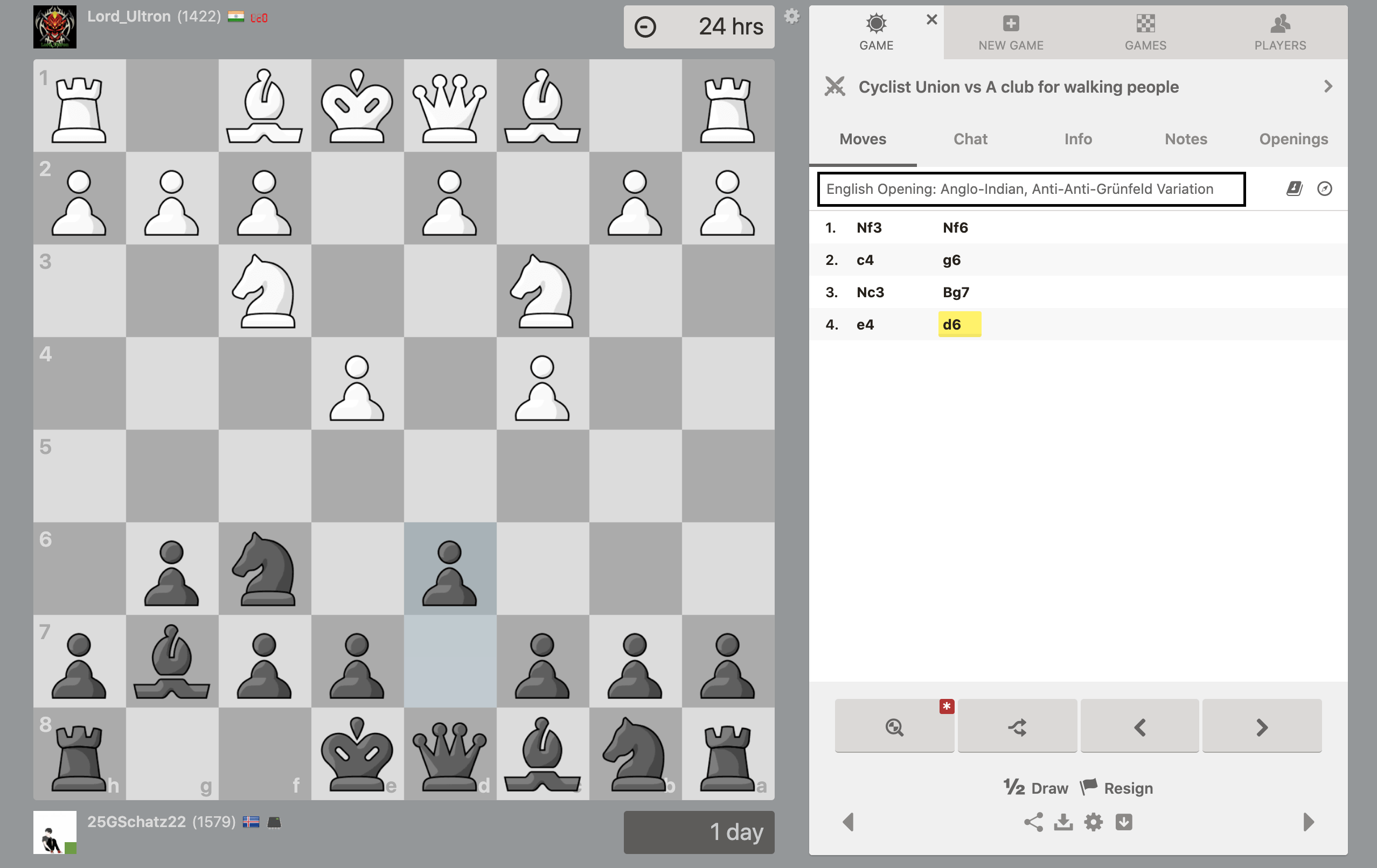 English Opening: King's English Variation - Chess Openings 