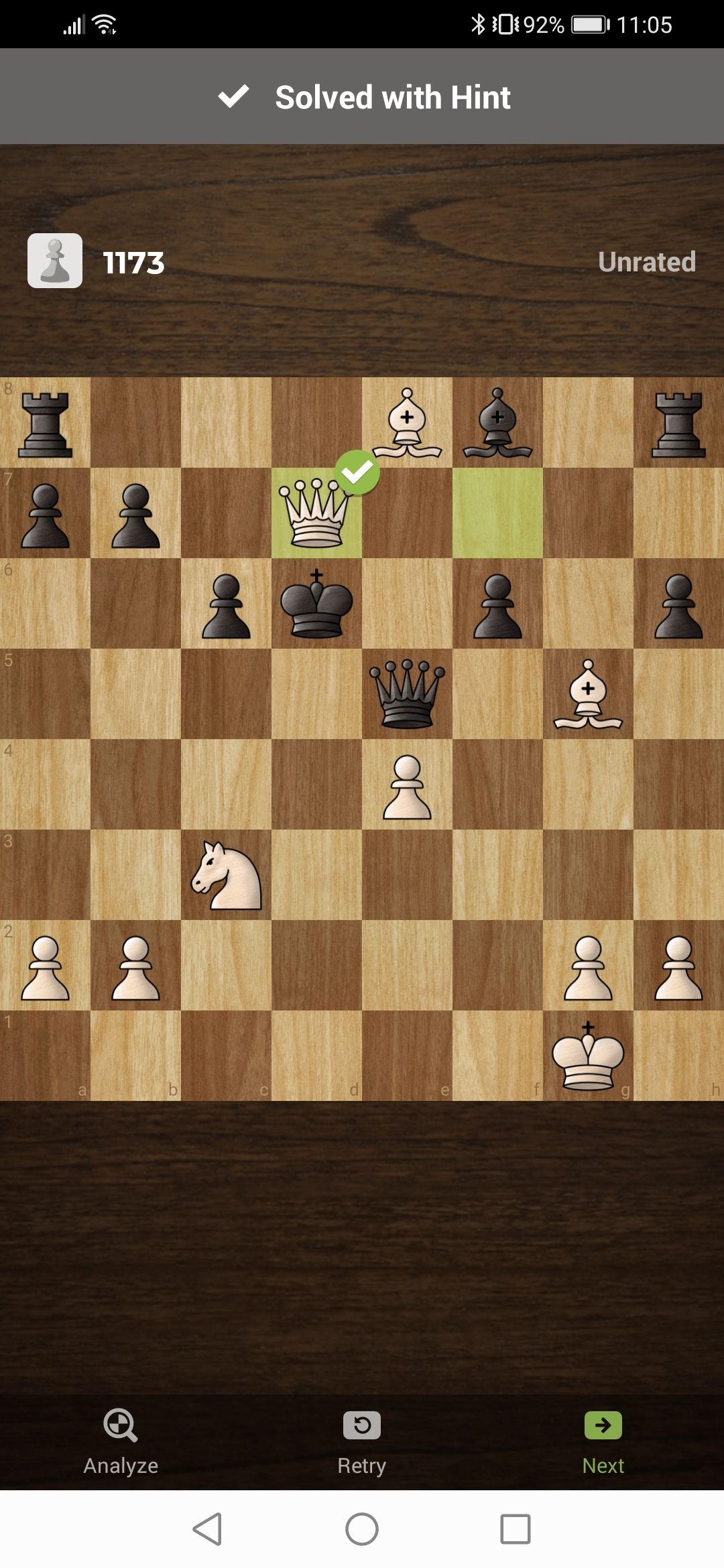 checkmate in 1 puzzle - Chess Forums 