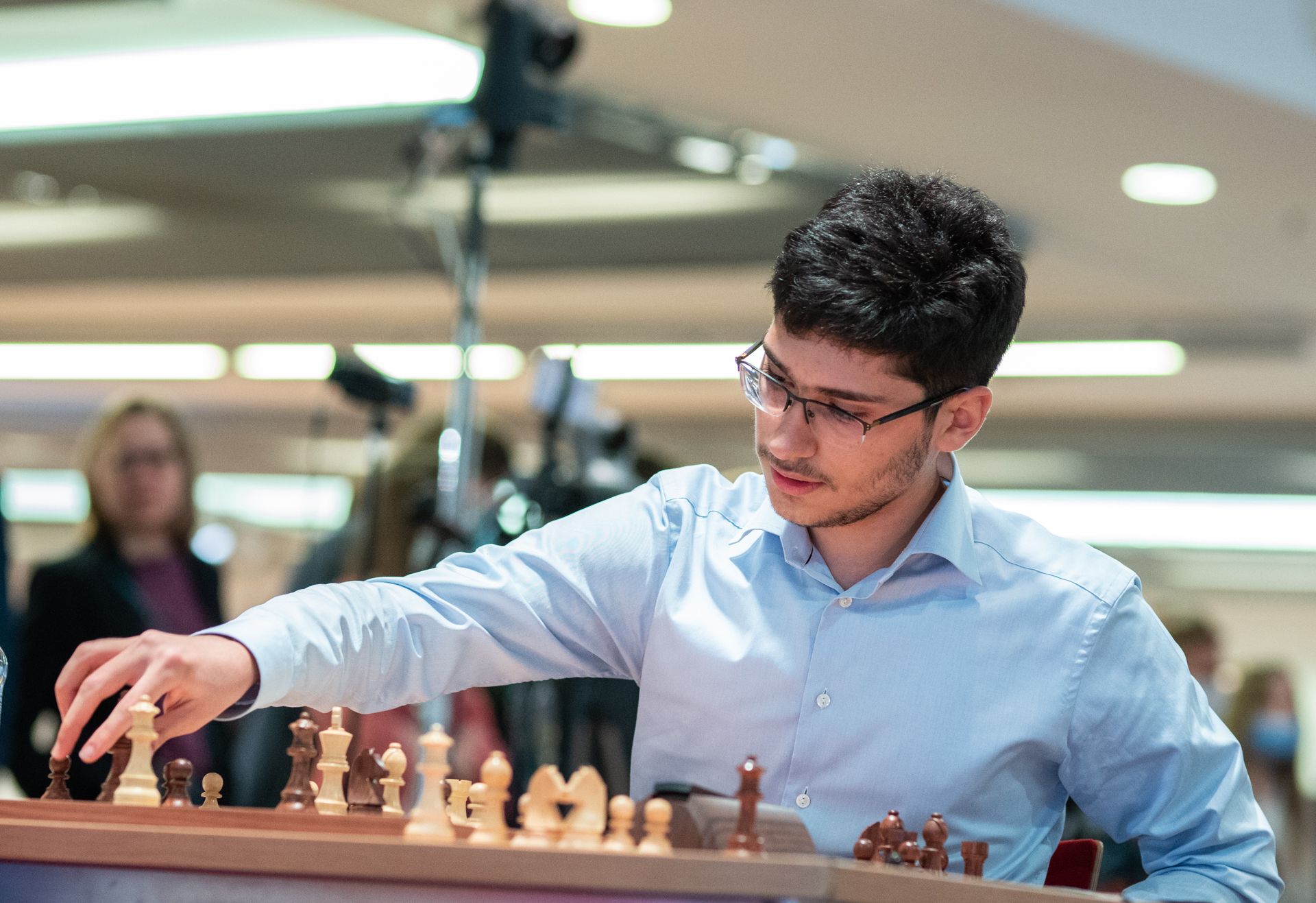 Uzbekistan's 15-year-old Sindarov beats Firouzja at Chess World Cup
