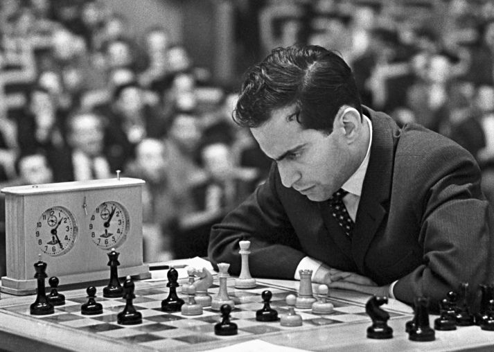 The Great Mikhail Tal against young Kasprov