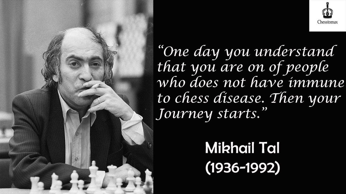 Forward Chess on X: Happy birthday to the 8th World Chess Champion, Mikhail  Tal! Some of the works on his life & games can be found here: ▶️    / X