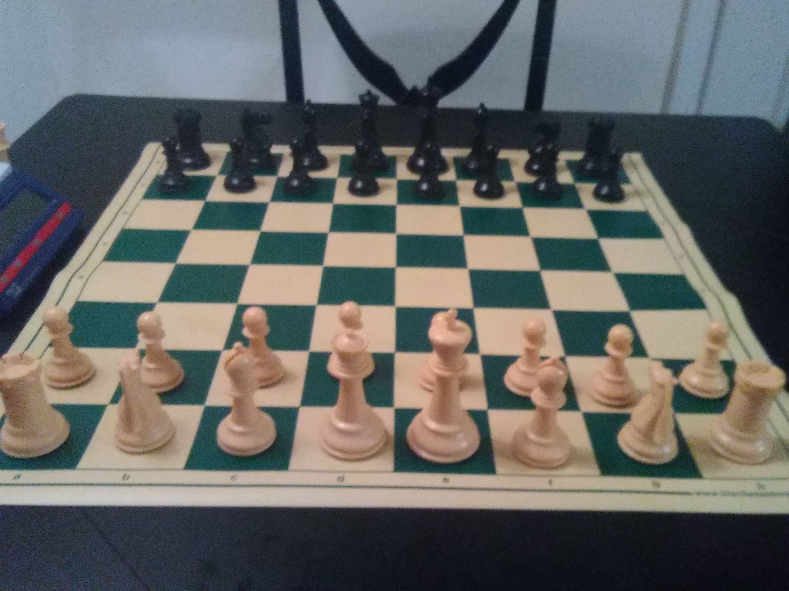 Mousepad Chess Board Green 