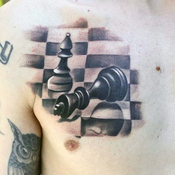 12 Interesting Chess Tattoos Design Ideas With Meanings