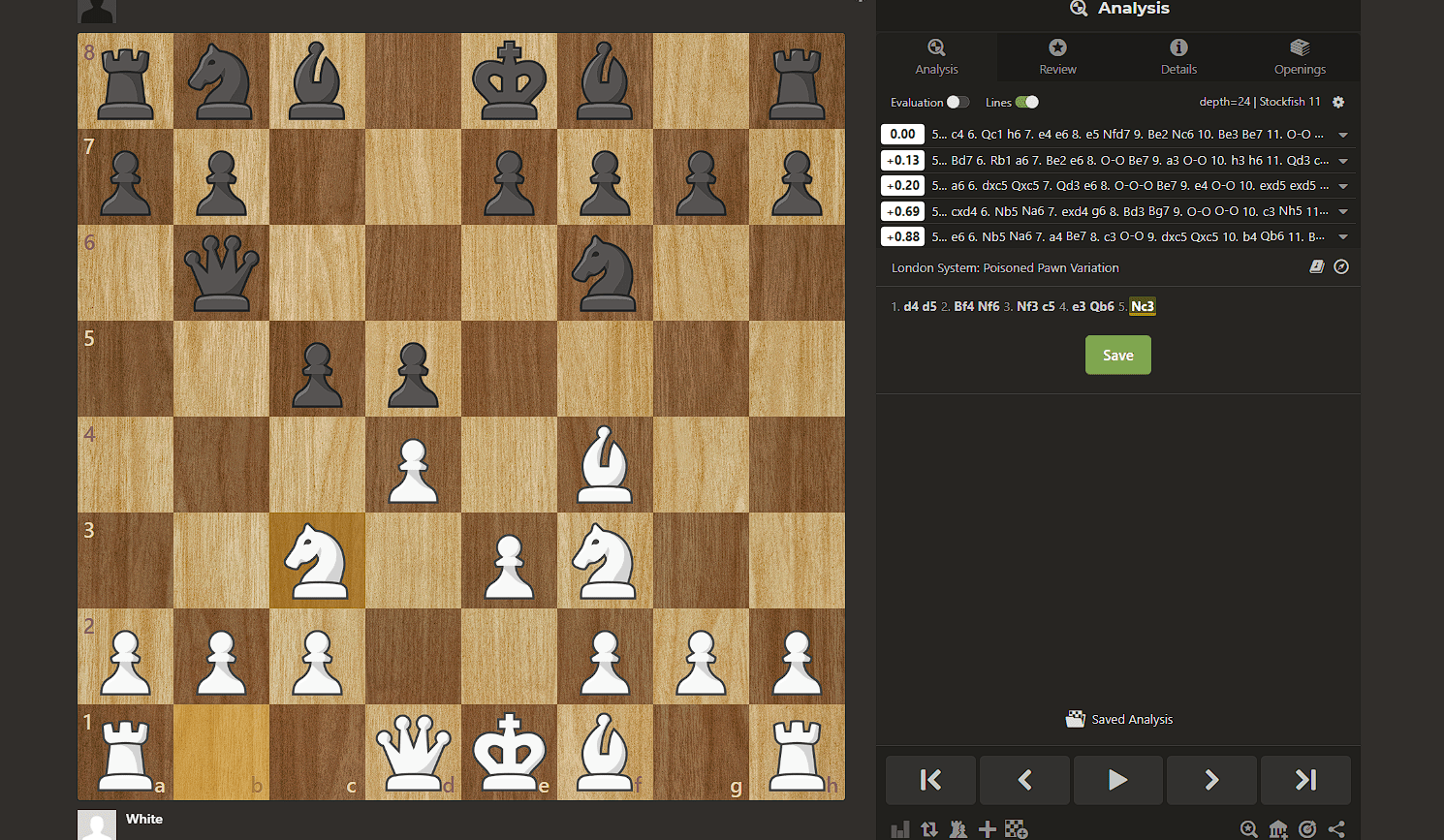 Chess Opening 1.e3