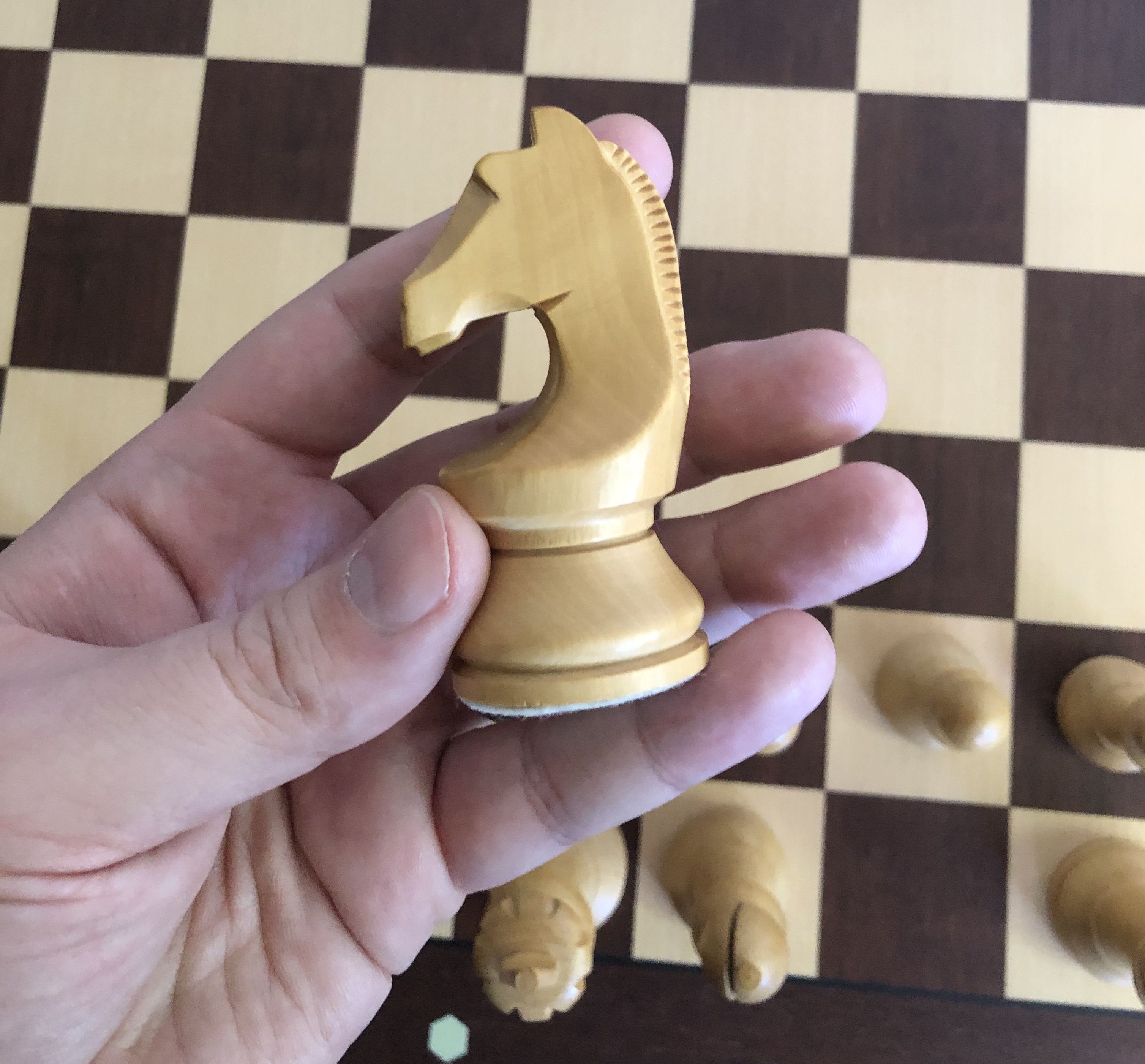 Tiournament Staunton Nr 4 wooden chess pieces 