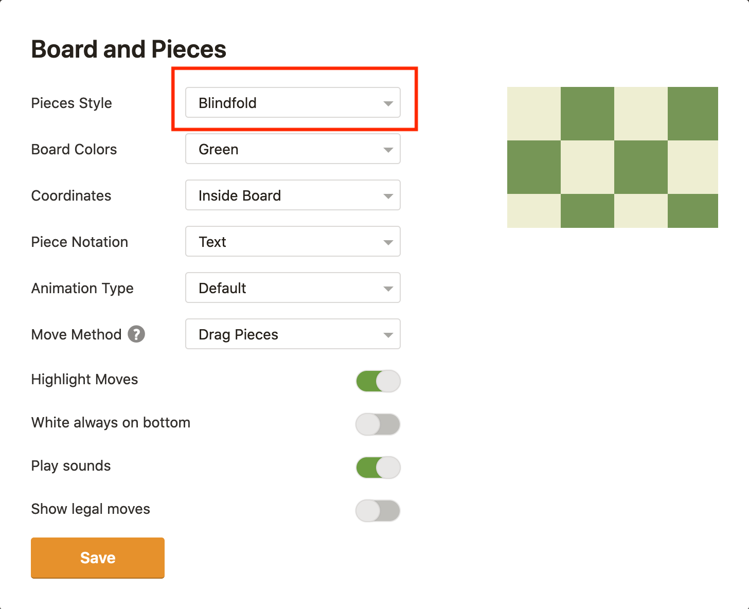 Blindfold Chess - Chess Terms 